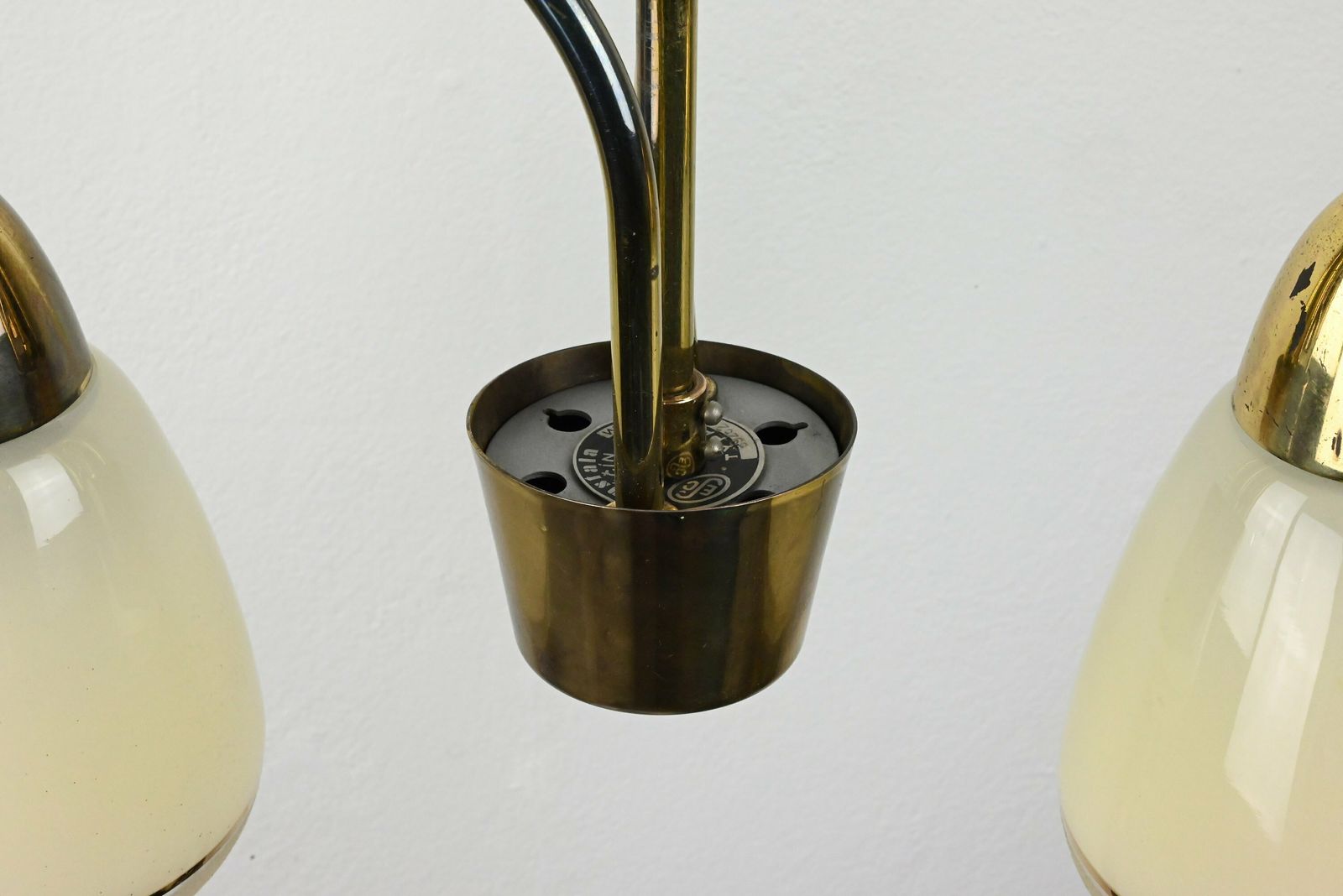 2 Light Mid Century Light, Ceiling Lamp, Mid Century Lamp, Ceiling Light, Pendant Light, Mid Century Modern, Pendant Lighting, Mid Century photo vintage