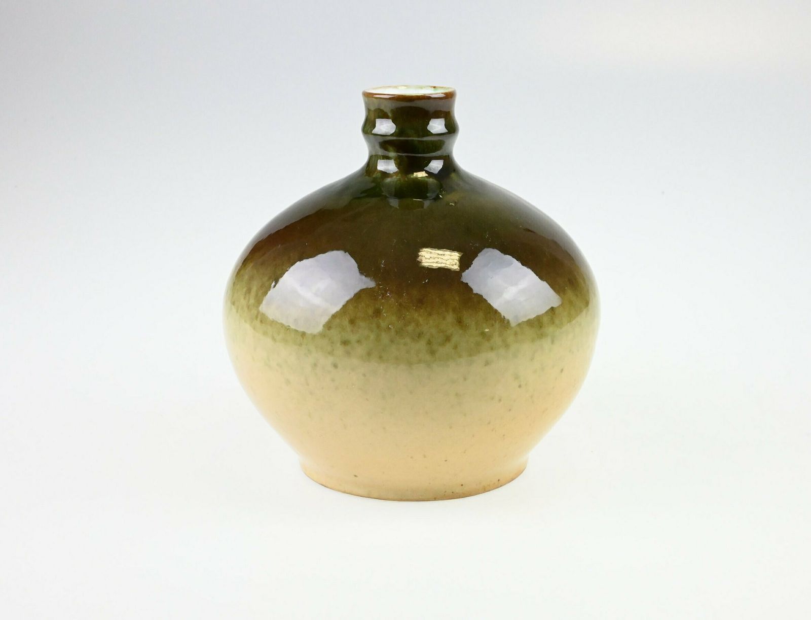 Vintage Czechoslovak Ceramic Vase, Mid Century Modernist Vase, Czech Pottery, Ceramic Vase, Pottery Vase, Mid Century, Vintage Vase photo 74.0