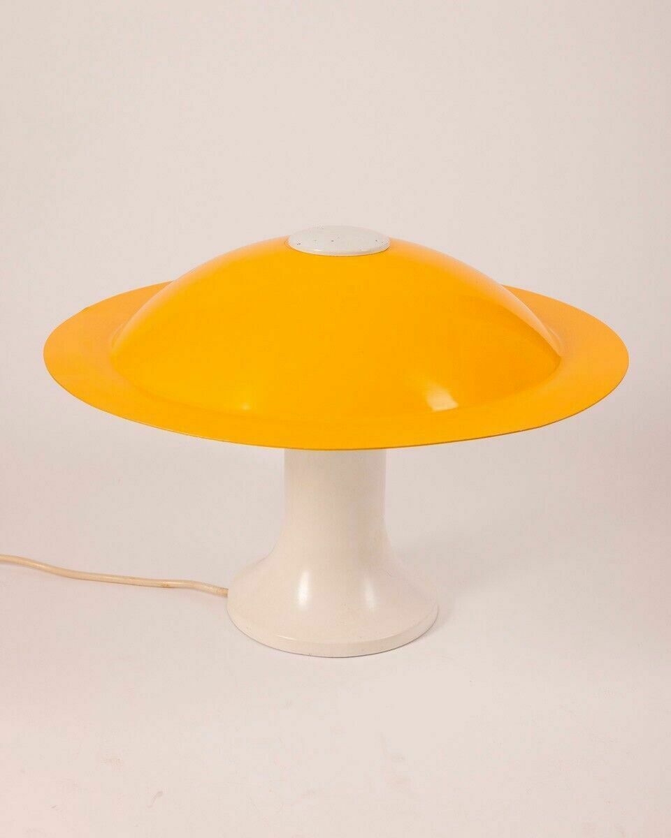 Vintage Yellow Table Lamp From The 70s Design By Martinelli photo furniture