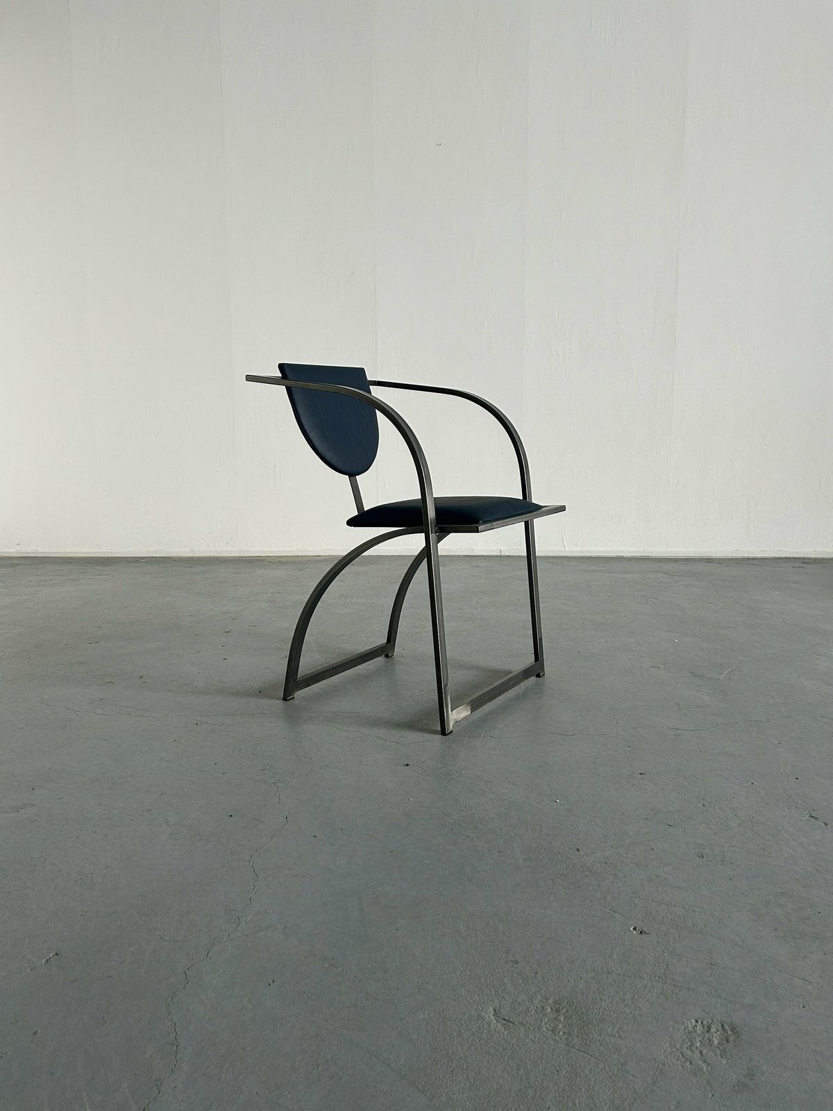 Memphis Design Postmodern Geometrical 'Cosinus' Chair By Karl Friedrich Förster For Kff, 1980s Germany, Industrial Design photo furniture