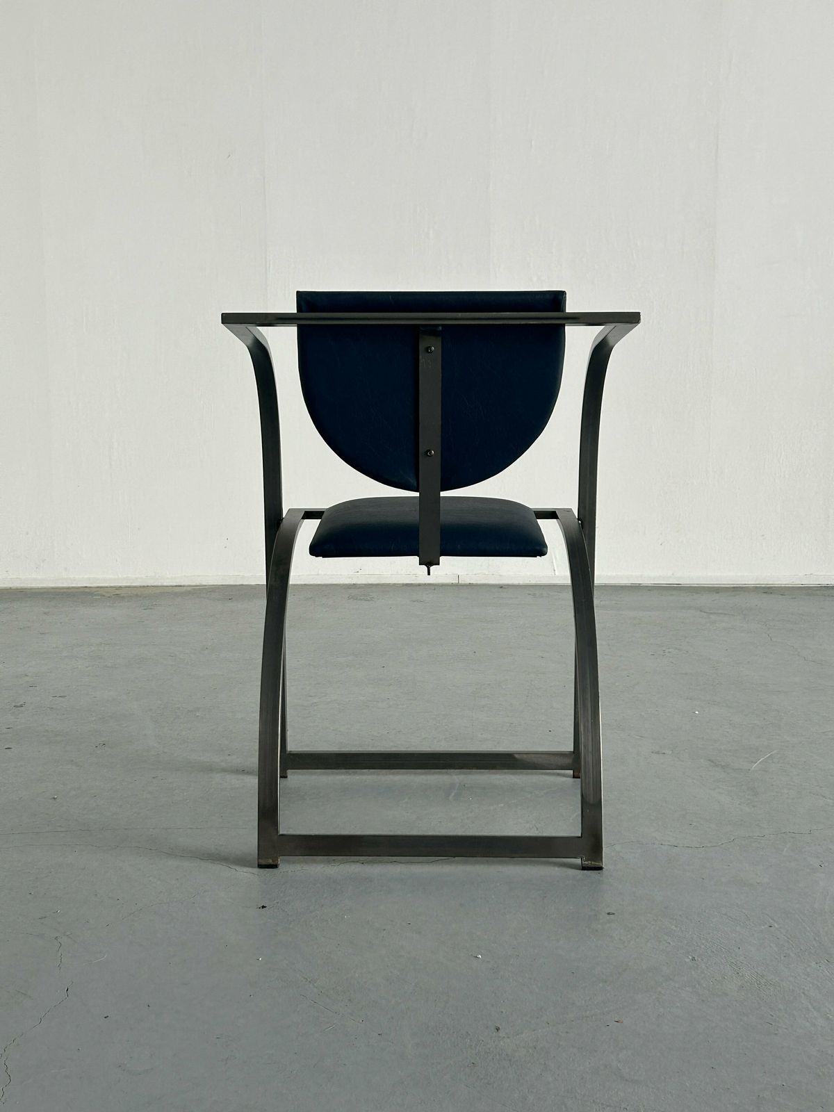Memphis Design Postmodern Geometrical 'Cosinus' Chair By Karl Friedrich Förster For Kff, 1980s Germany, Industrial Design photo Furniture