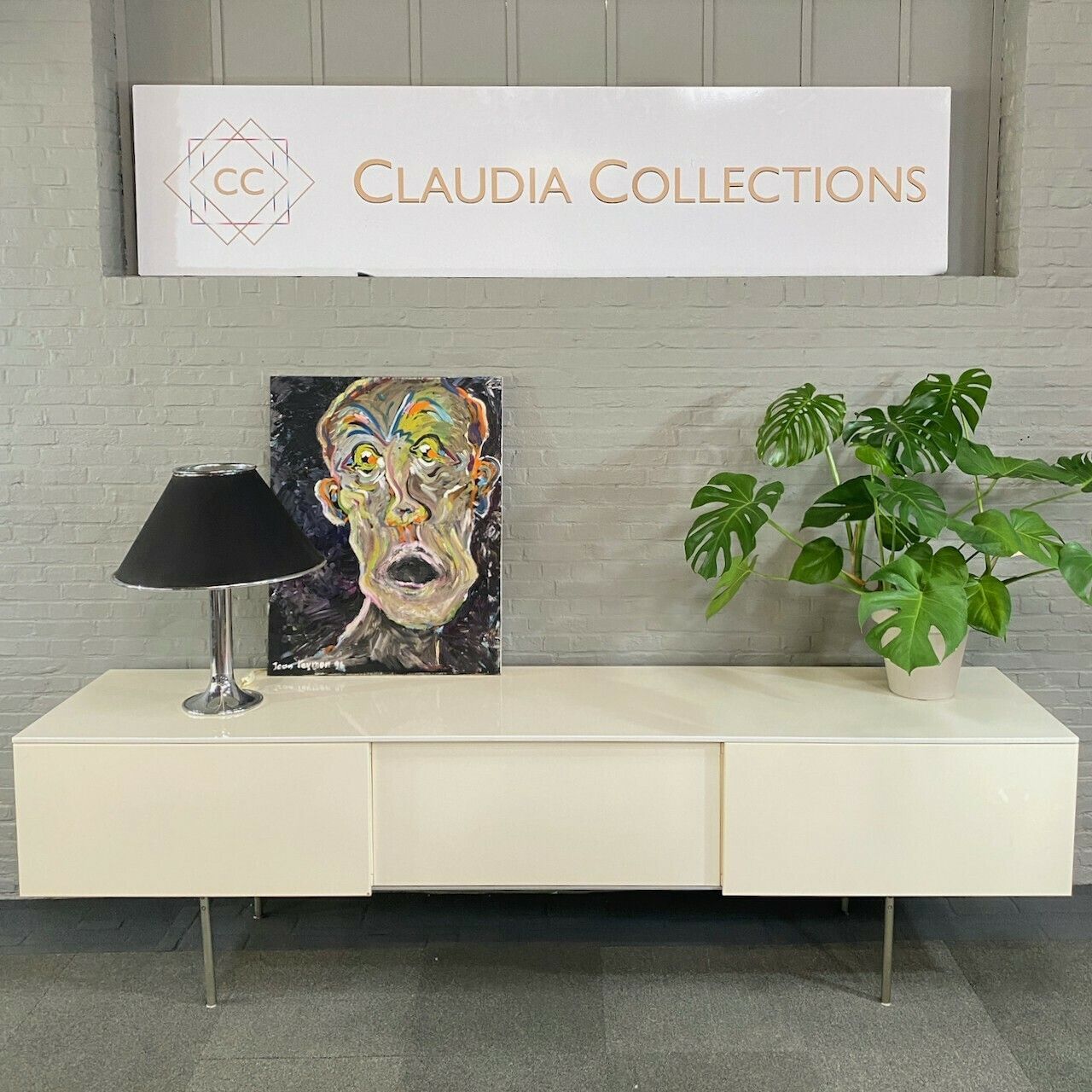 Xilitalia Creme Lacquered Sideboard By Antonio Citterio & Paolo Nava