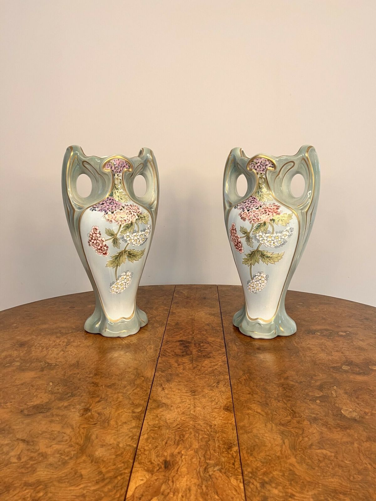 Stunning Pair Of Quality Antique French Vases photo 425.0