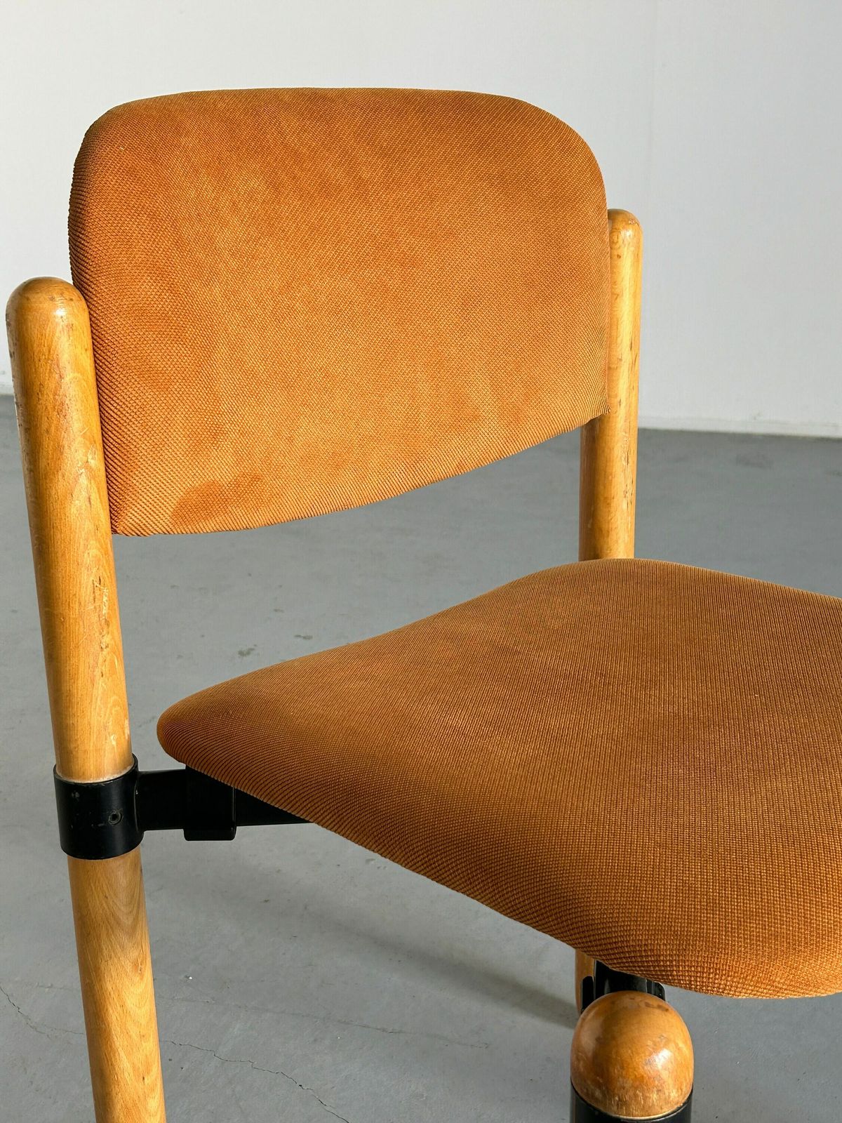 Mid Century Modern Dining Chair Or Visitor Chair By Fröscher Sitform, 1970s Germany photo vinterior