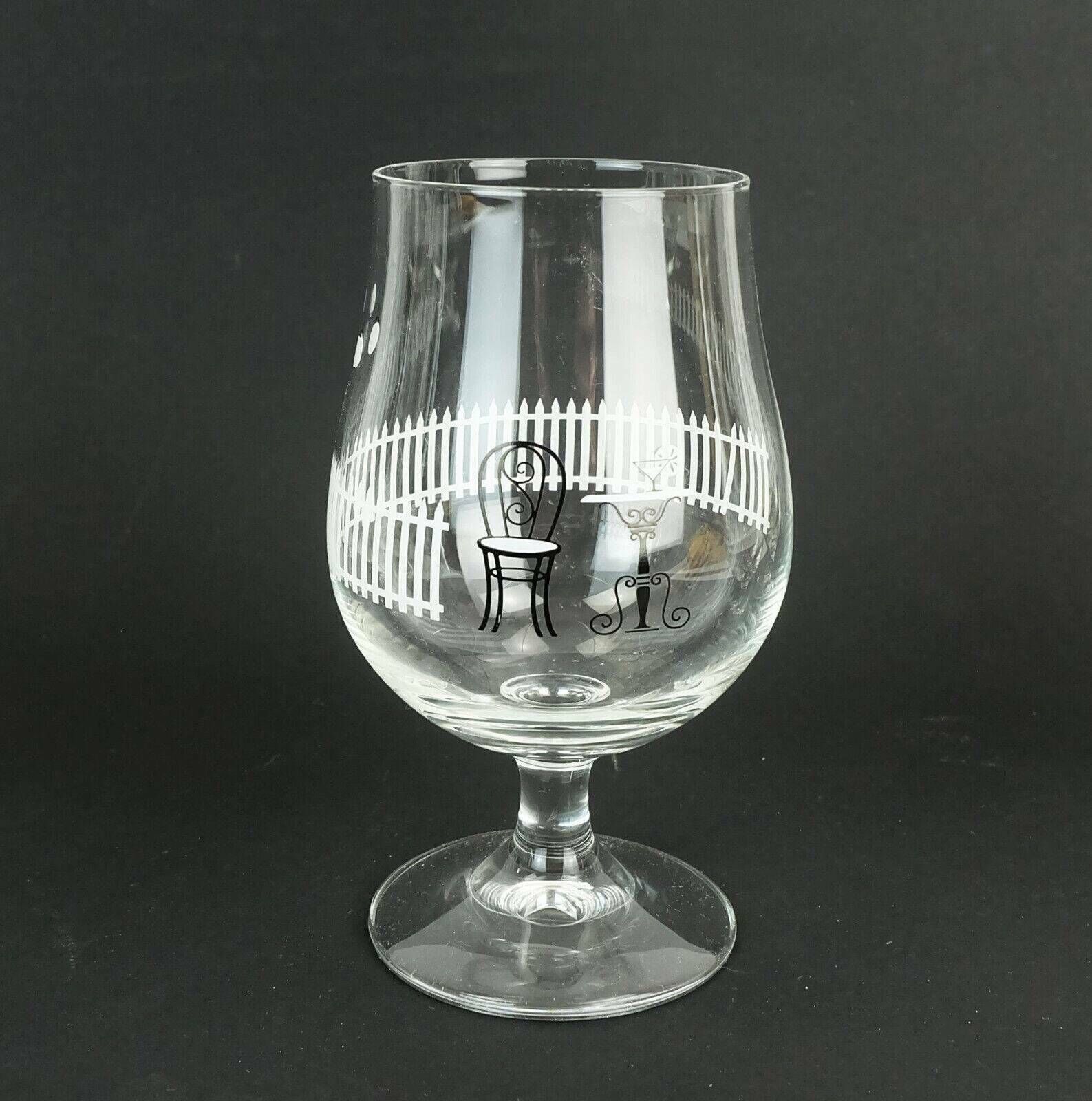 Set Of 6 Mid Century Cocktail Glasses With Beautiful Decor 1950s 1960s Glasses photo furniture