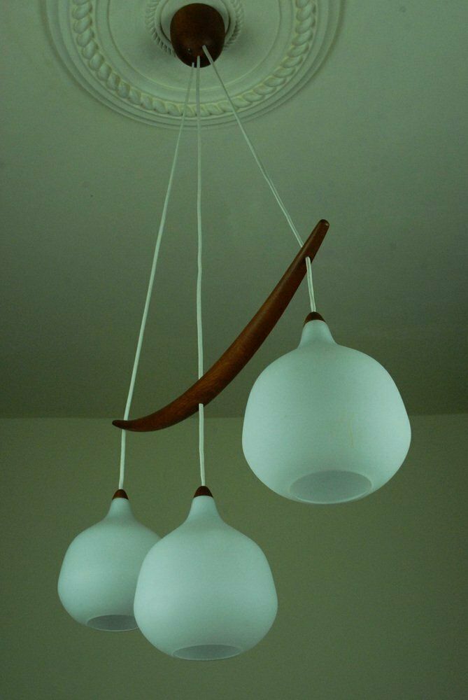 1495.0 Model 512 Pendant By Uno & östen Kristiansson For Luxus, Vittsjö, Sweden, 1960s photo