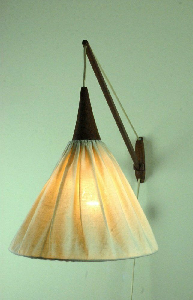 Model 734 Wall Lamp By Uno & östen Kristiansson For Luxus, Vittsjö, Sweden, 1960s photo Lighting