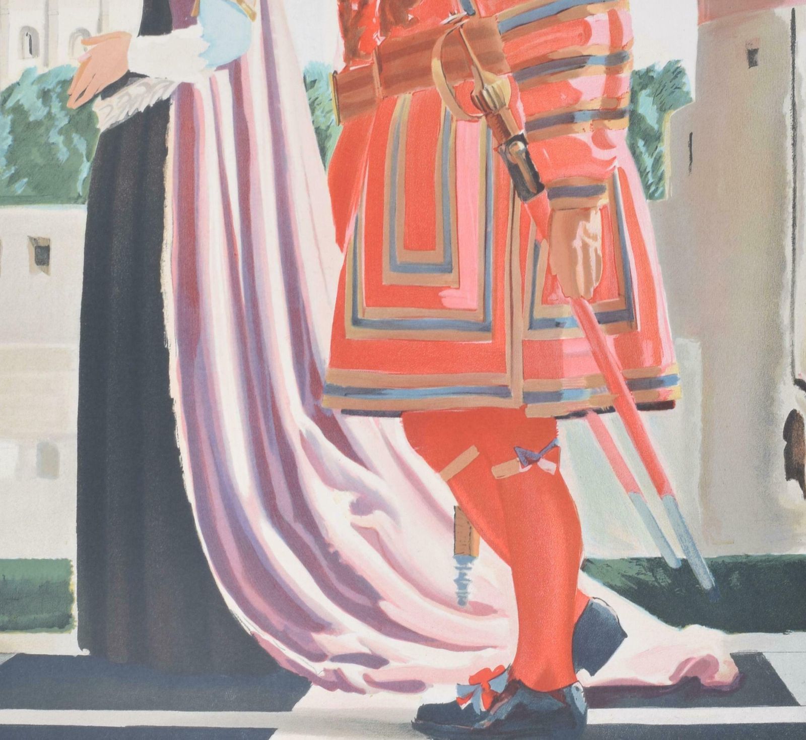 Andrew Johnson Tower Of London Original Vintage 1935 Poster By Andrew Johnson 1935 photo 1550.0
