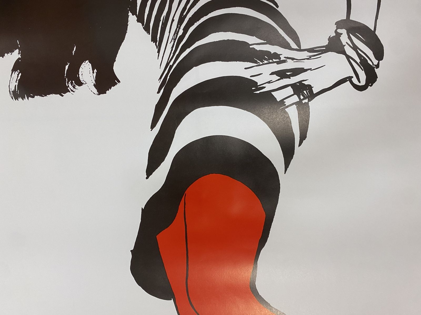 René Gruau, C.A. 1970s   Ortalion Calze   Original Vintage Affiche Cm 140 X 100 photo vintage