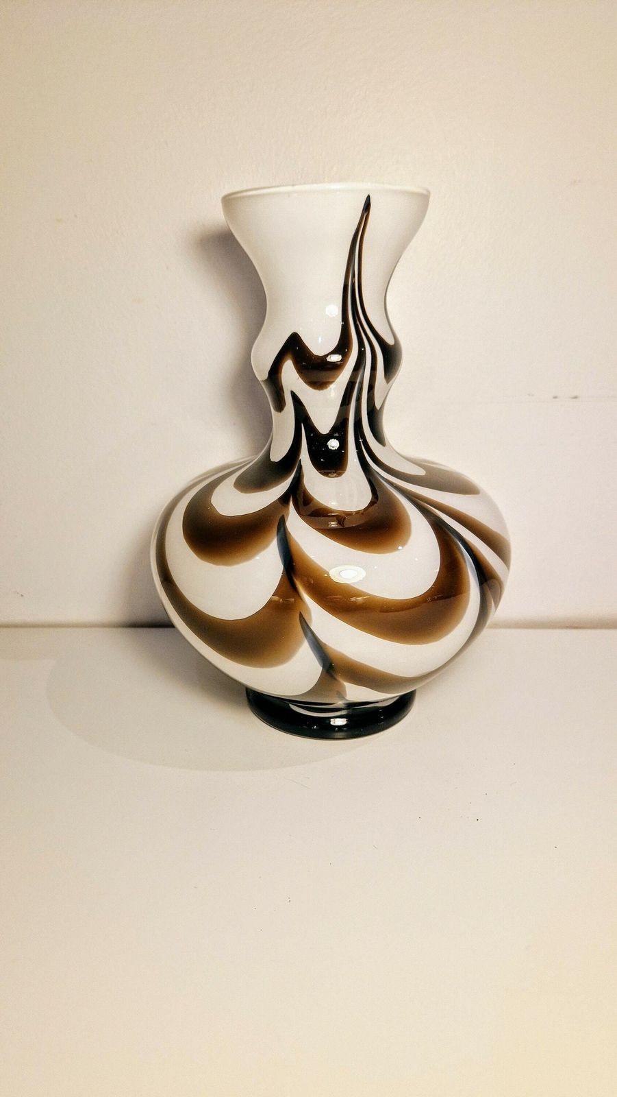 Vintage Murano Glass Vase By Carlo Moretti photo vinterior