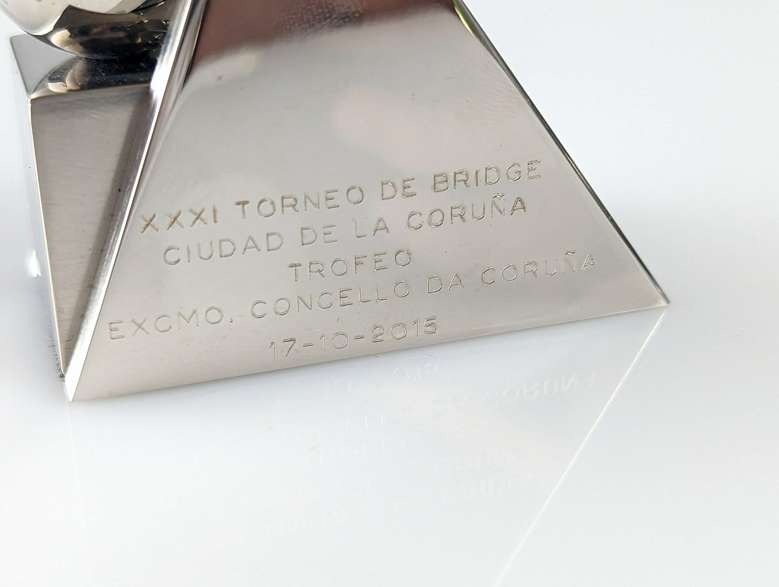 Sculpture Of Damian Garrido Bridge Trophy photo Art