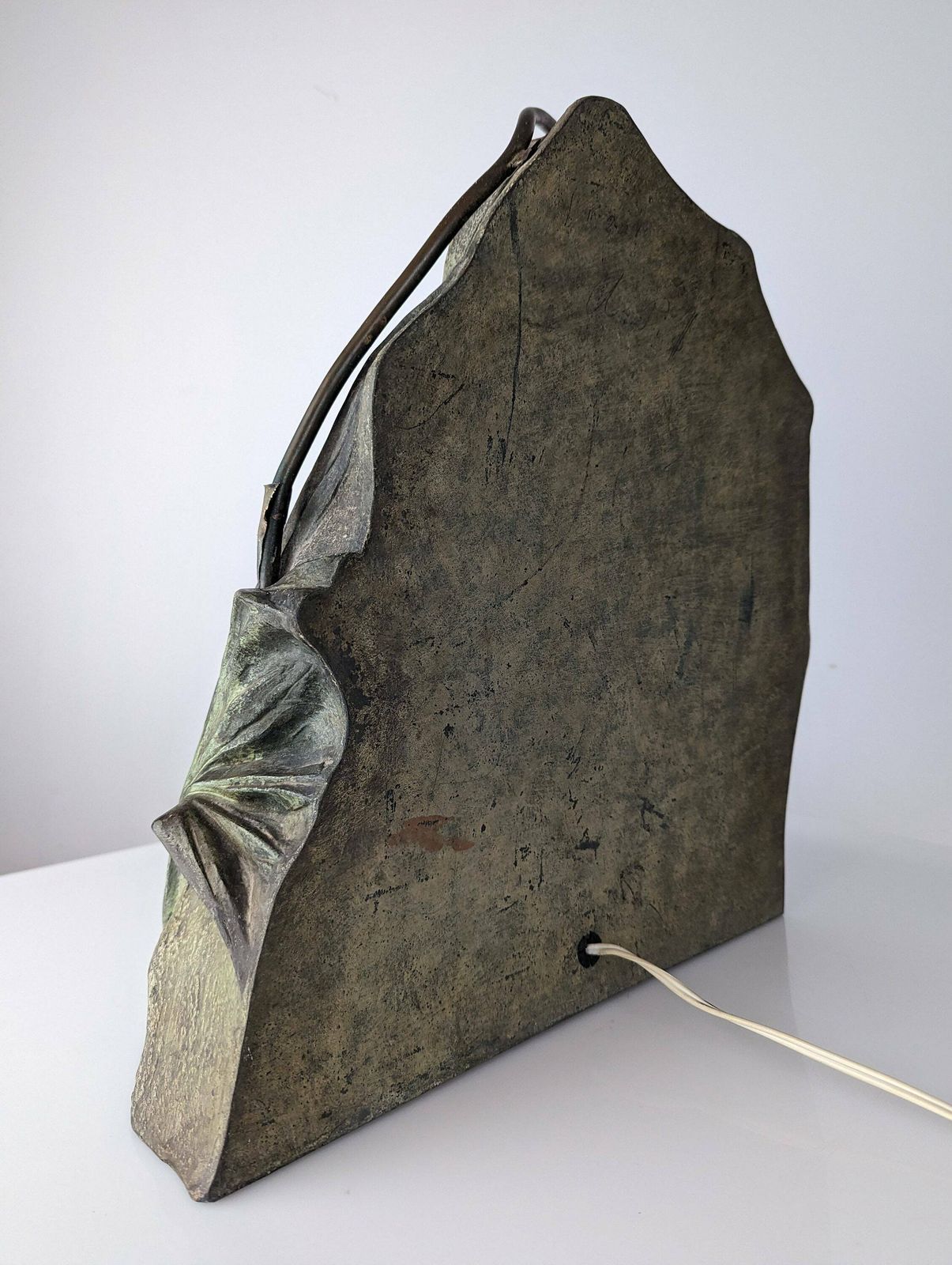 Art Nouveau Sculpture Lamp By Julien Causse 1900s photo Art
