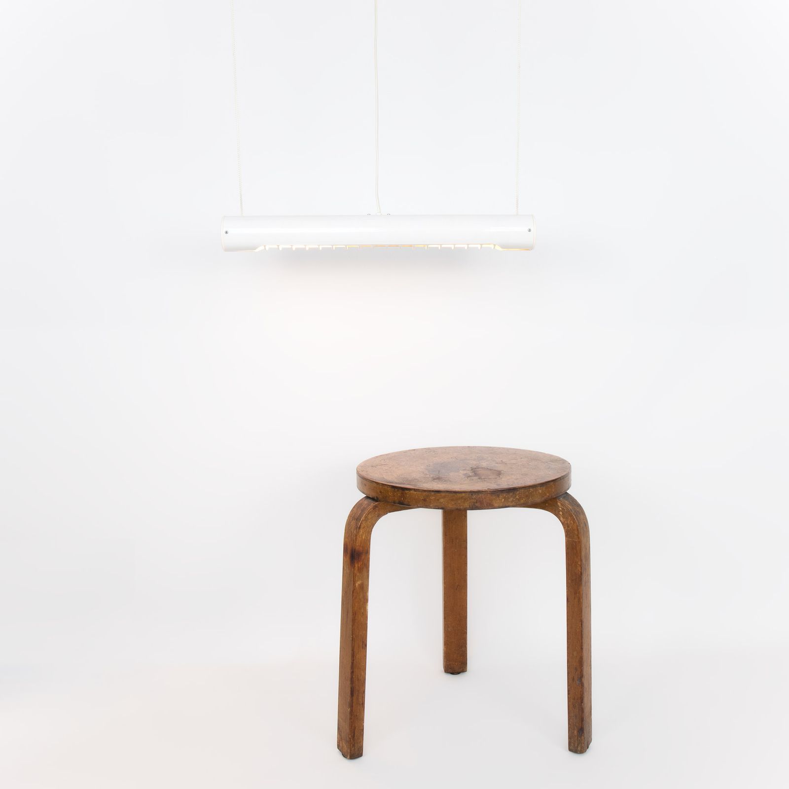 Lighting Tubular Over Desk Work Lamp Produced By Danish Lighting Company Lyfa, 1980s photo