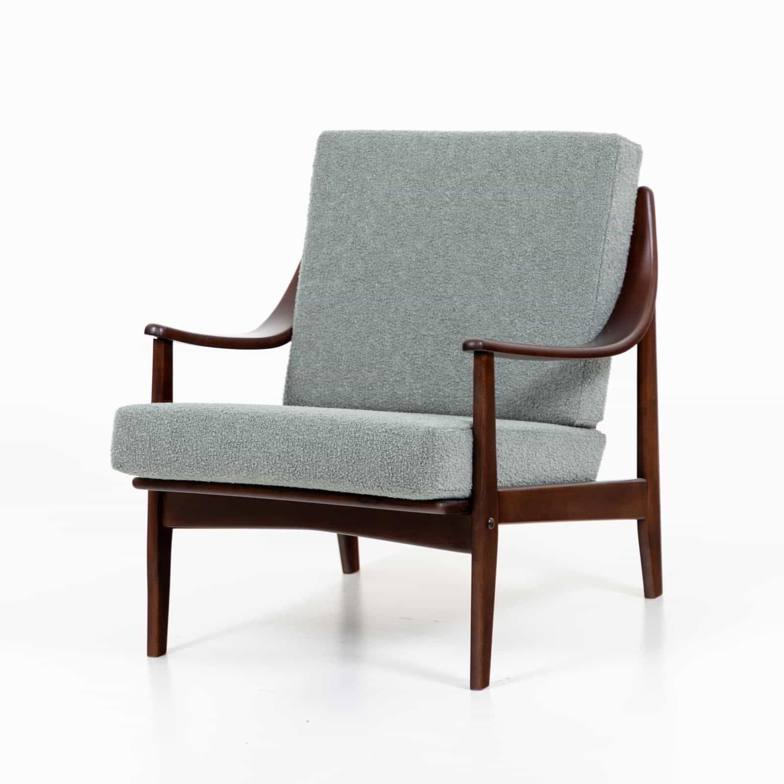Pair Of Danish Lounge Chairs, 1960s photo for sale
