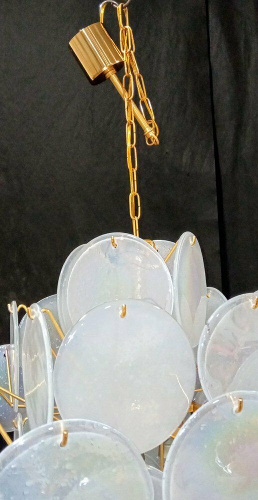 Lighting Vintage Murano Glass Chandelier, 1980s photo