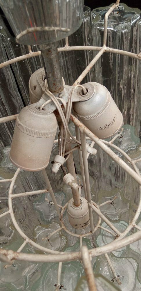 Vintage Murano Glass Chandelier, 1960s photo 1026.0