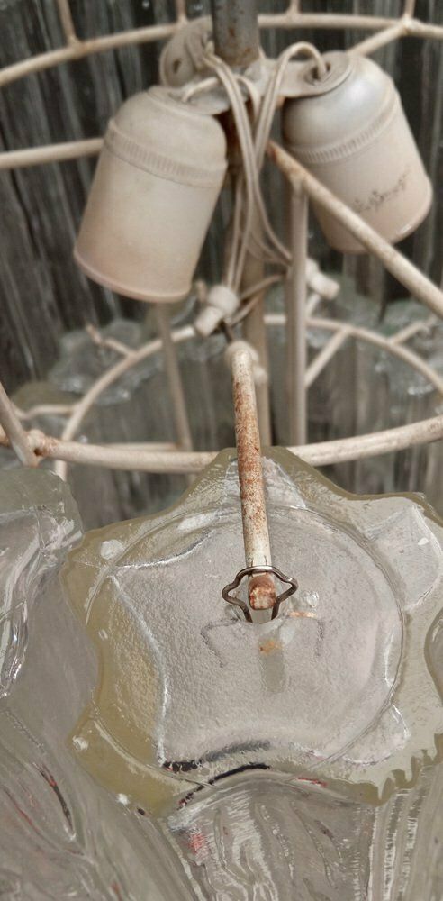 Vintage Murano Glass Chandelier, 1960s photo vinterior