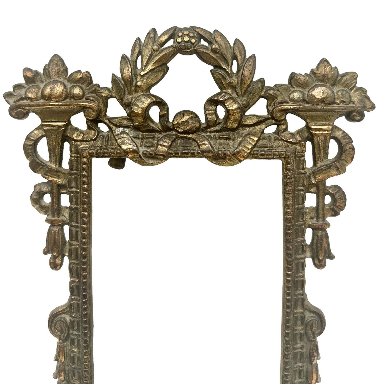 Antique Pair Of French Gilt Brass Glazed Photograph Frames   Picture Frames   Home Decor   Study Decor photo Home Decor