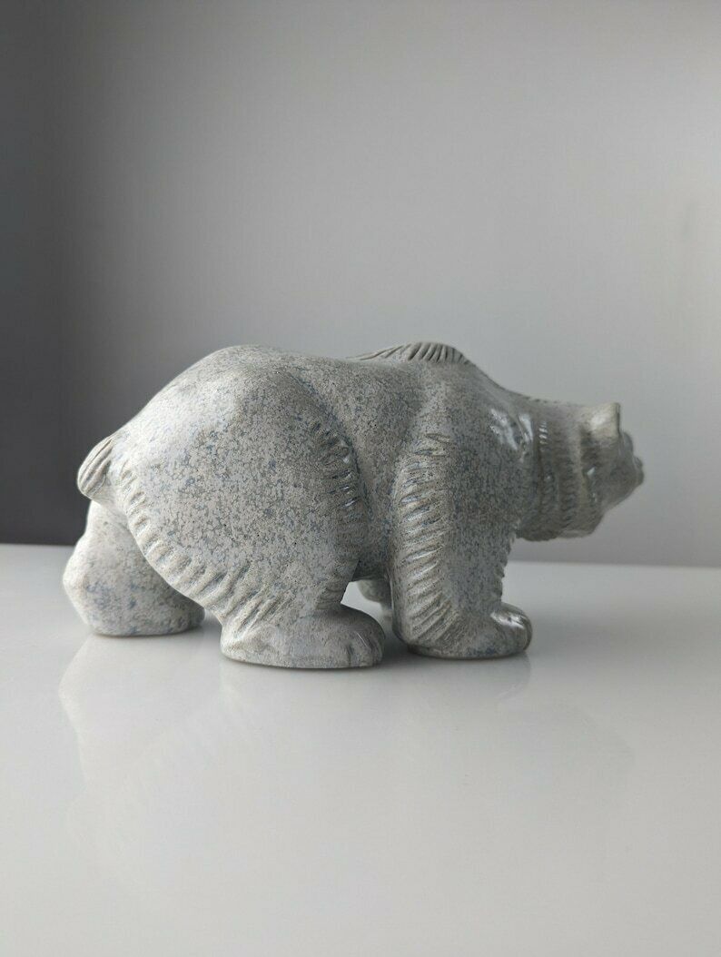 Polar Bear Sculpture By Oscar Hartung For Ego Stengods 1970 photo 161.0