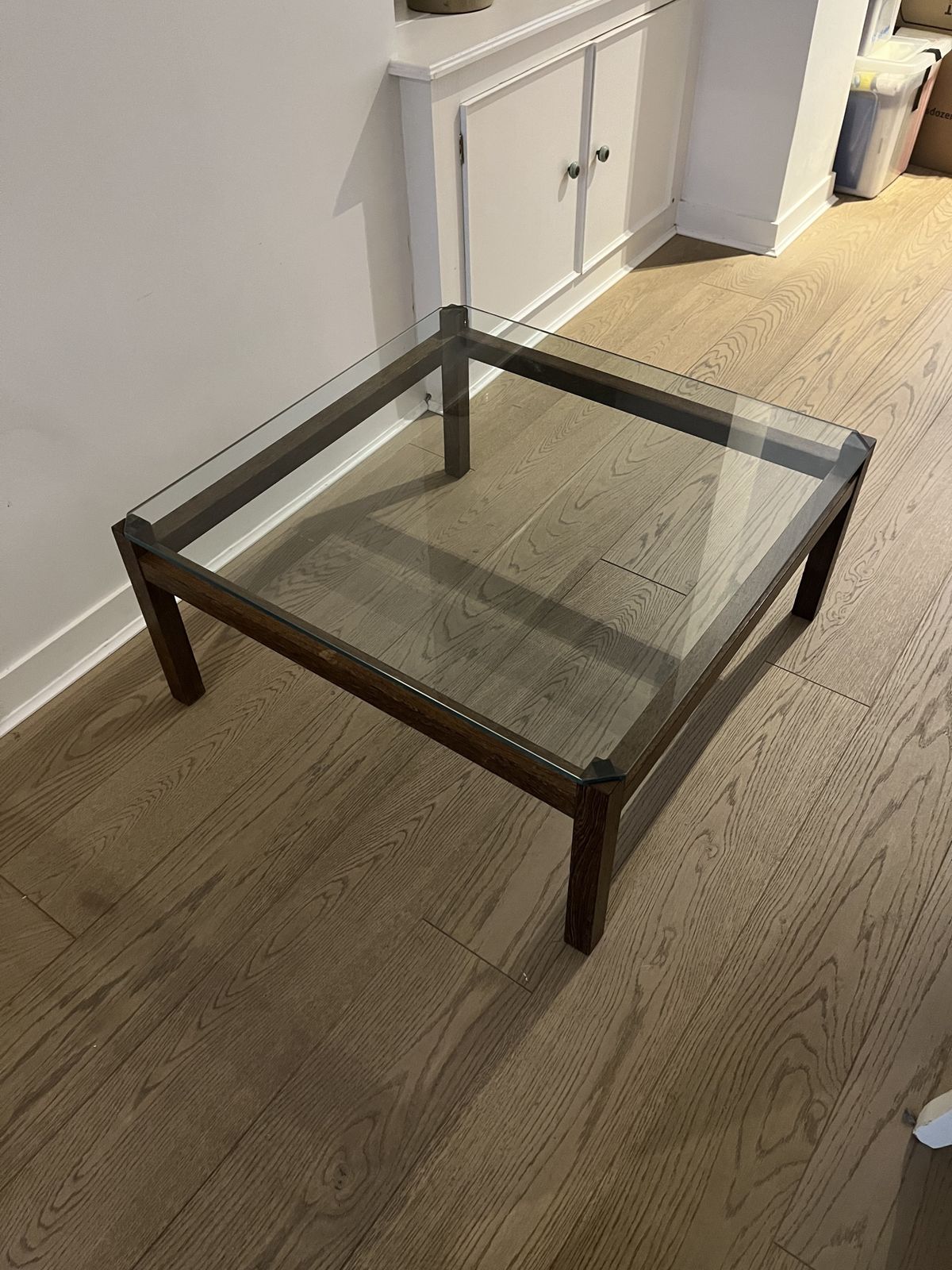 Wenge And Glass Coffee Table By Kho Liang Ie Liesbosch For Spectrum, 1950 photo buy