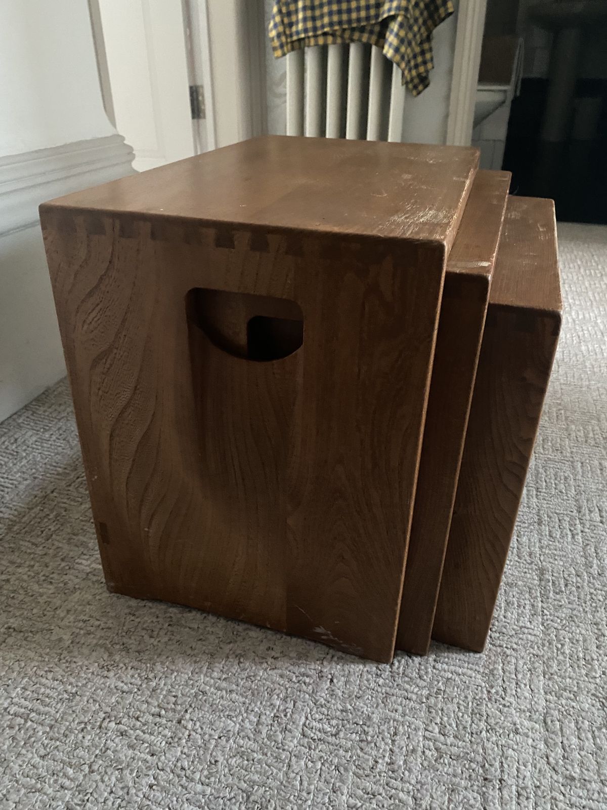 Very Rare 1960s Ercol Nesting Tables   Set Of 3 photo vinterior