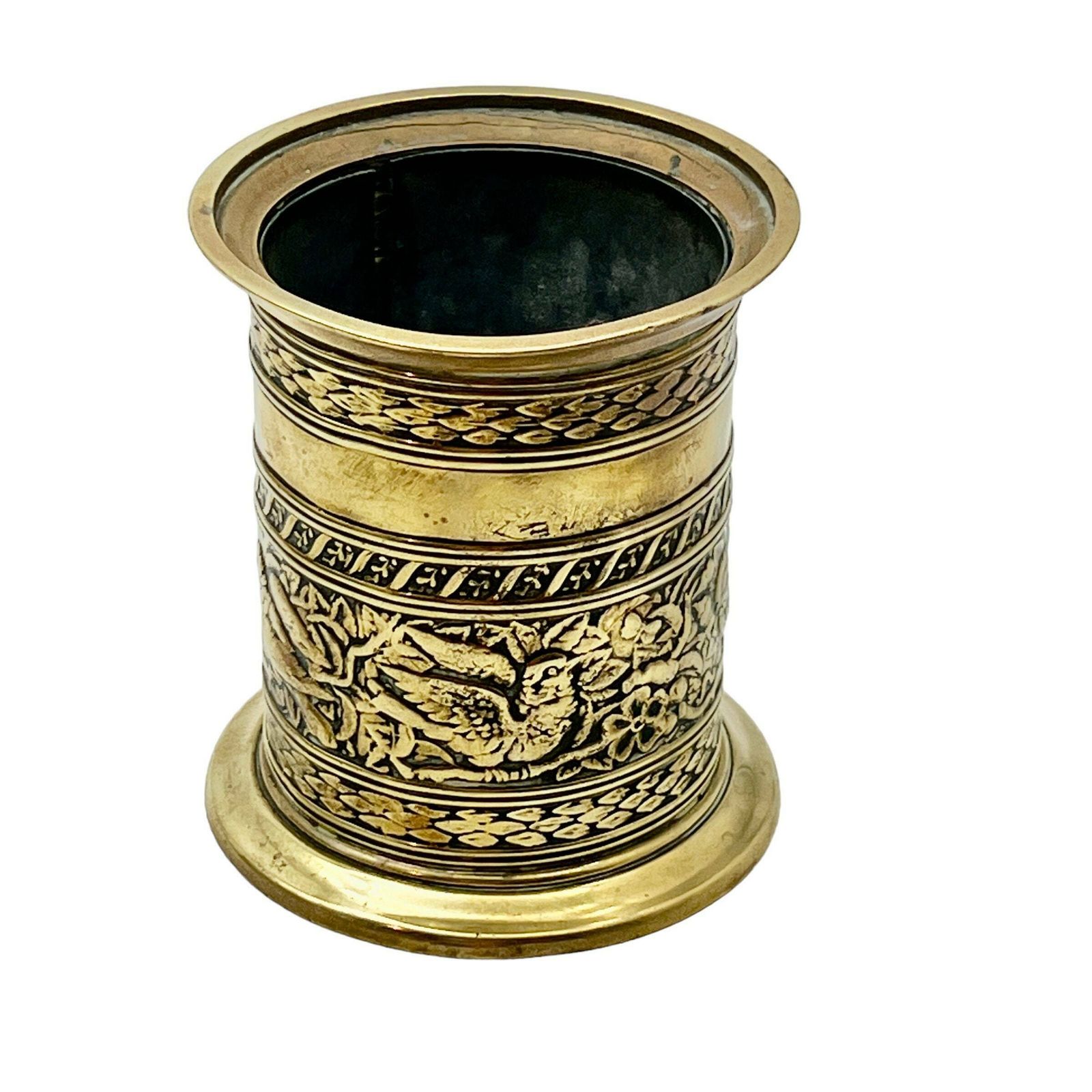 Antique Brass Tin Lined Planter   Indoor Planter   Gardenalia   Kitchenalia