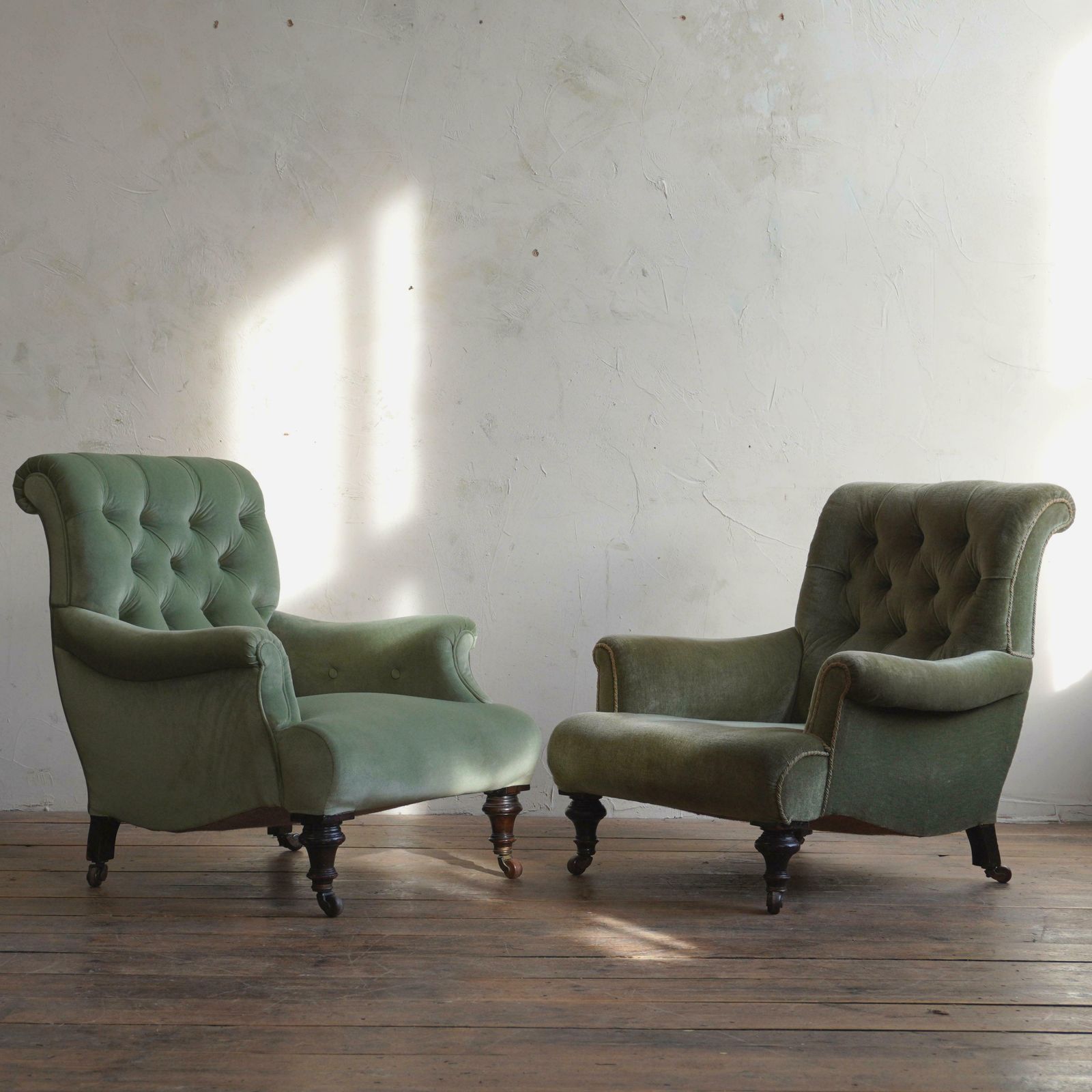 Antique Armchair In The Style Of Jas Shoolbred. photo vintage