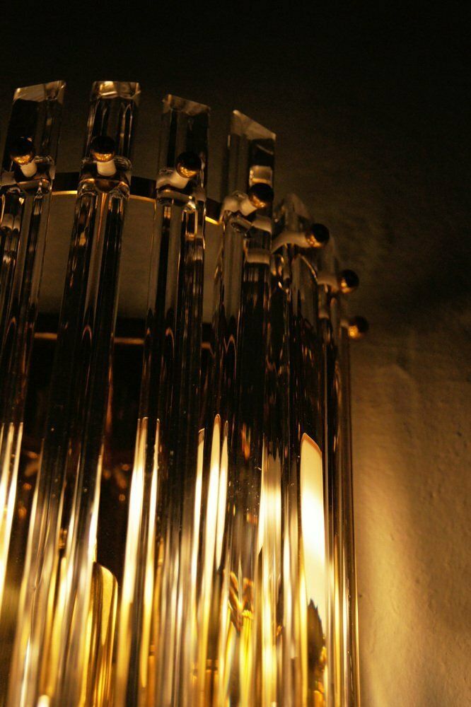 Large Wall Lamps In The Style Of Venini, Set Of 2 photo 1043.0