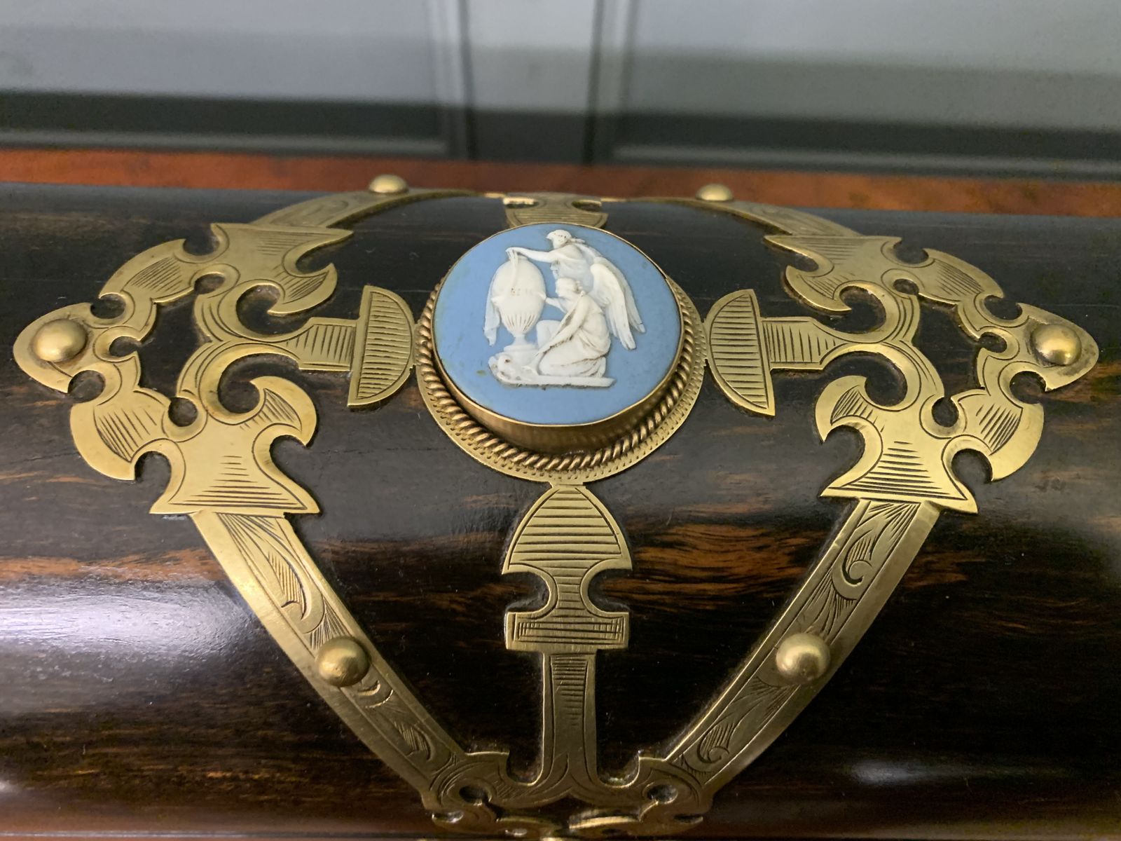 Victorian Coromandel Stationary Casket photo buy