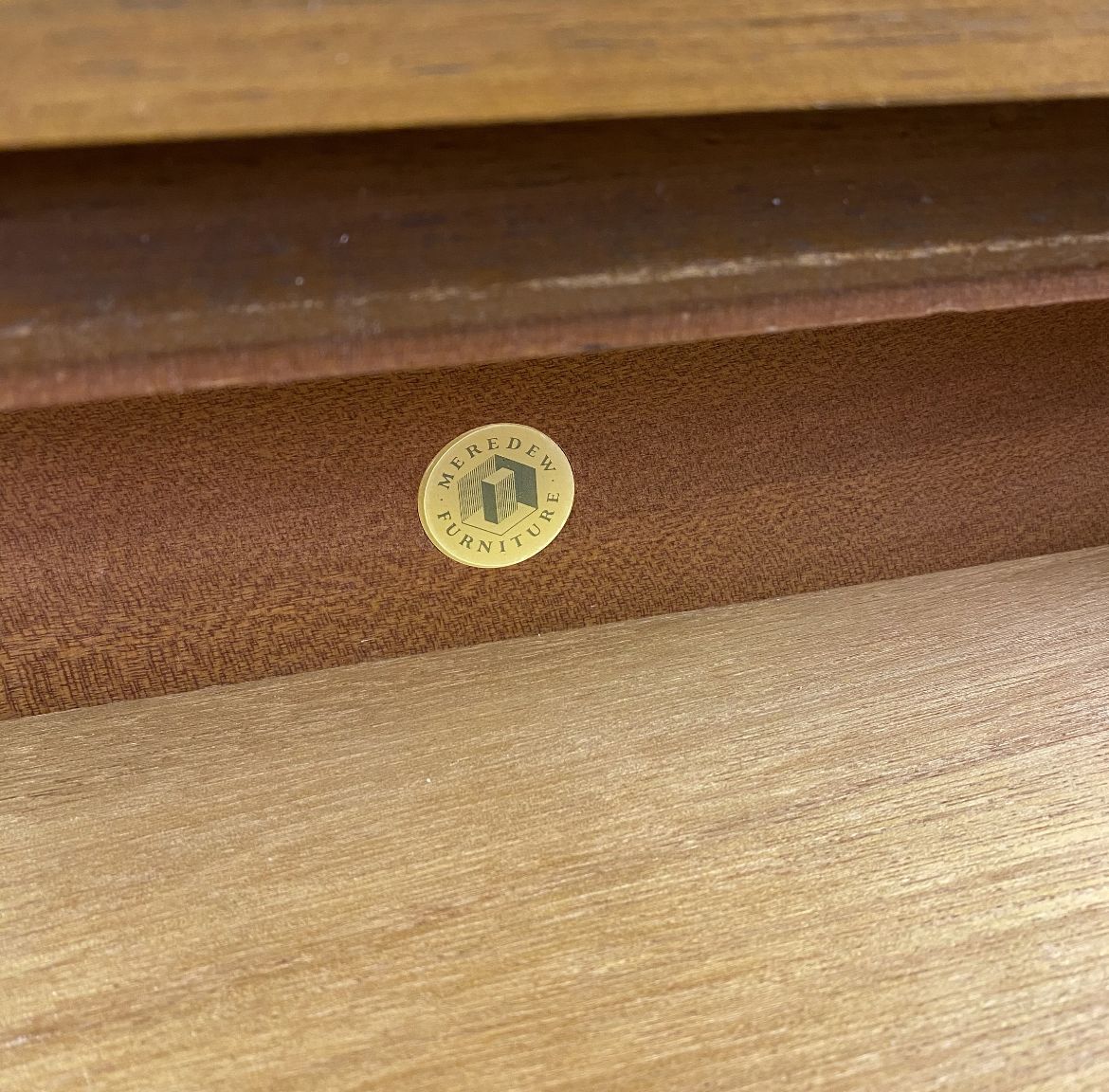 Mid Century Meredew Furniture Bureau Bookcase Teak Desk photo Furniture