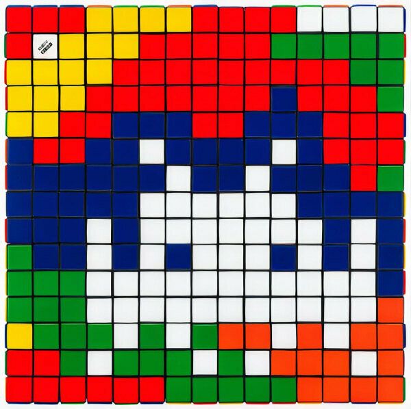 Invader Rubik Camouflage Nvdr1 2, 2022