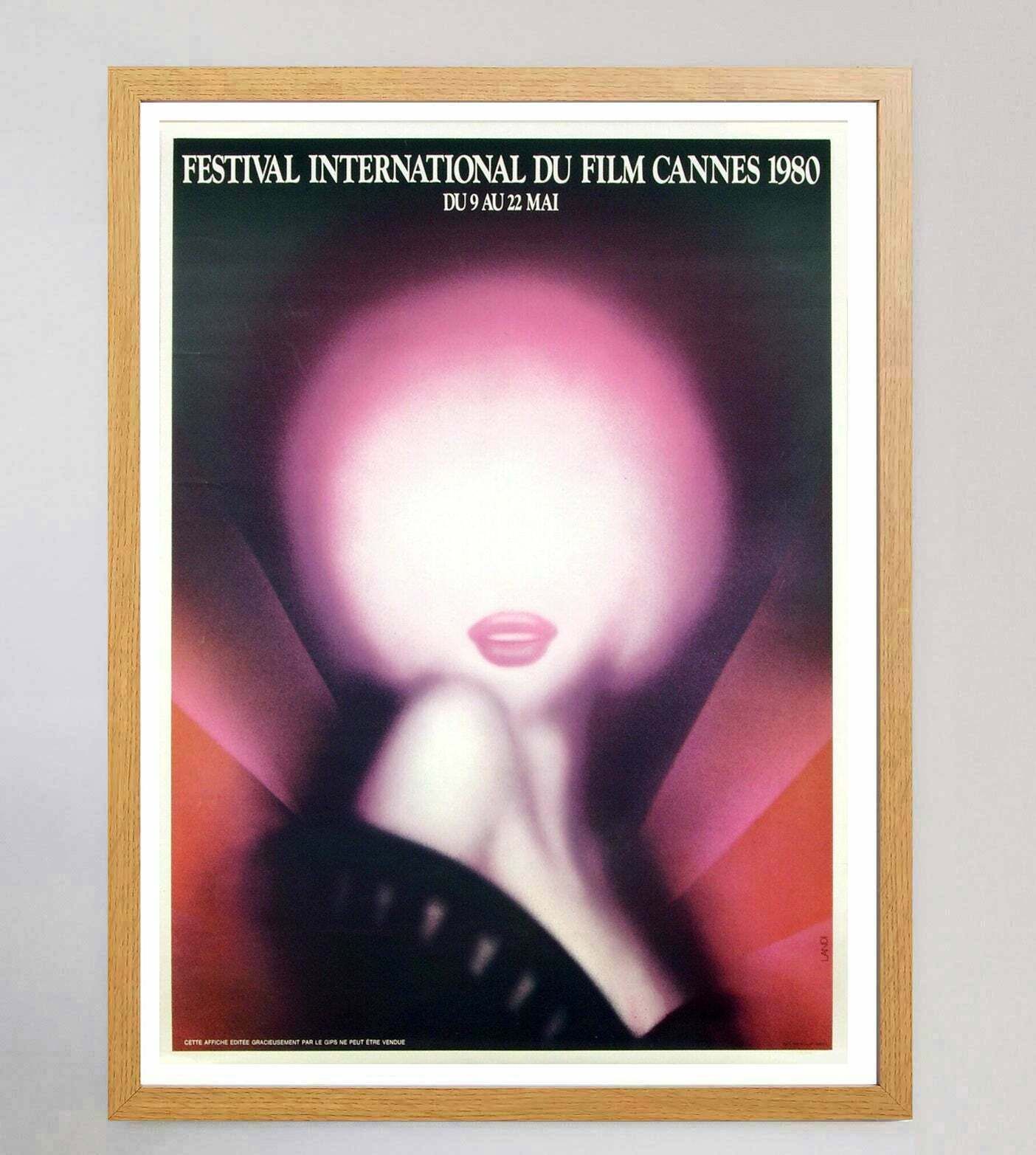 Cannes Film Festival 1980 Original Vintage Poster photo Art