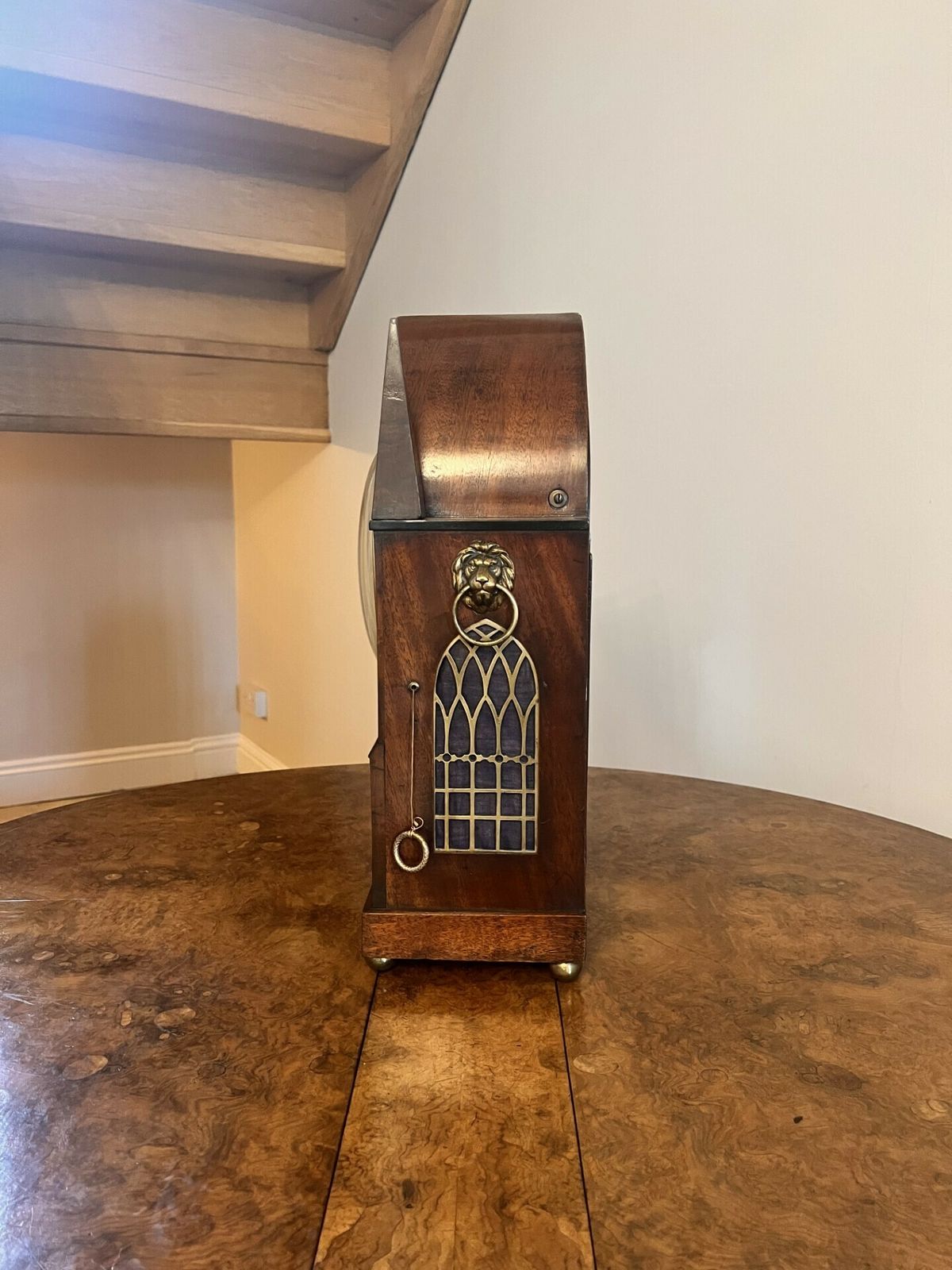 Outstanding Quality Large Antique Brass Inlaid Bracket Clock By George Orpwood photo Home Decor
