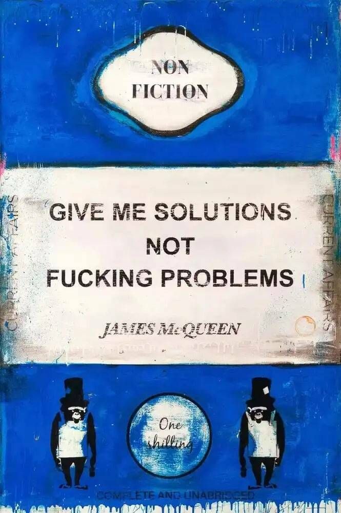 James Mcqueen Give Me Solutions, 2022