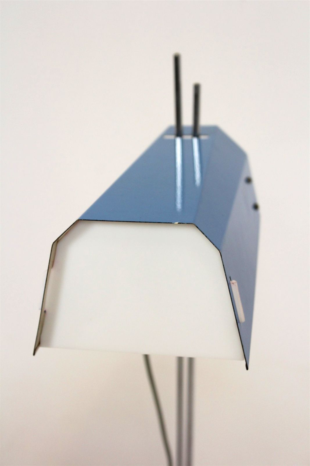 Blue Table Lamp By Josef Hurka For Lidokov, 1970s photo for sale