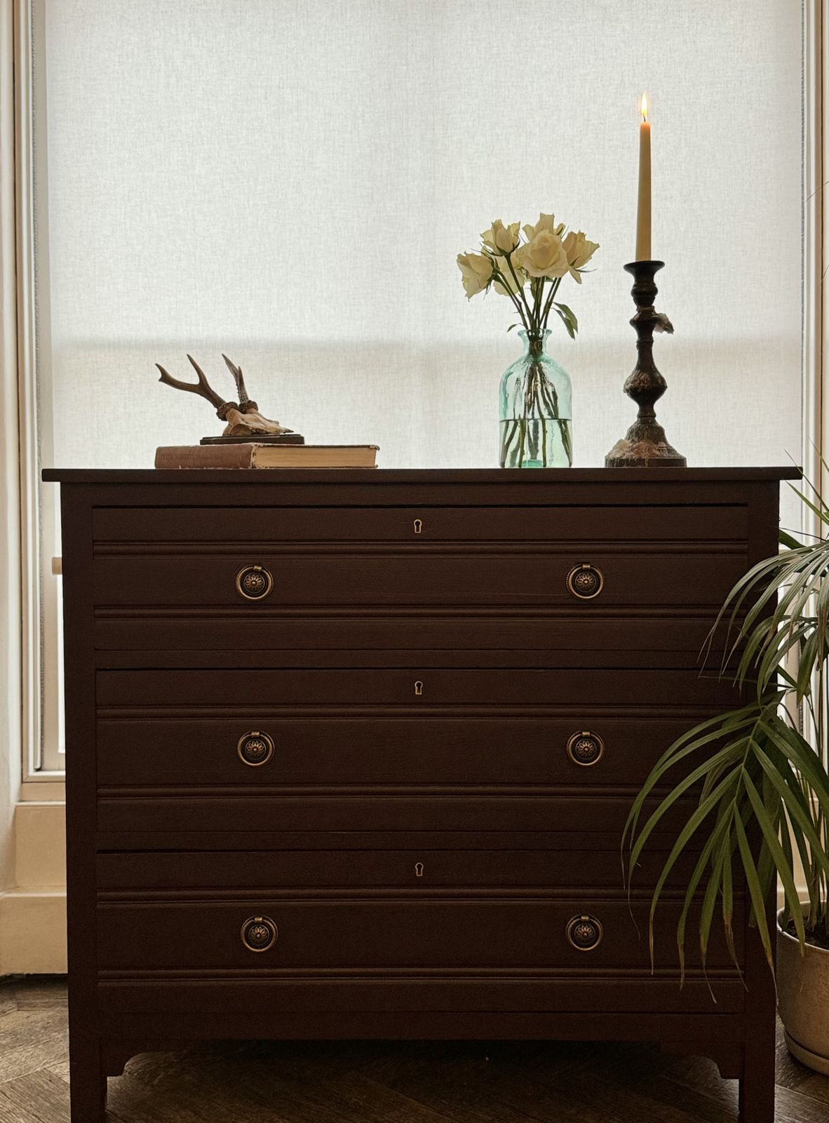 Chest Of Drawers, Antique Gold Fixtures, £150, West Ldn photo Furniture
