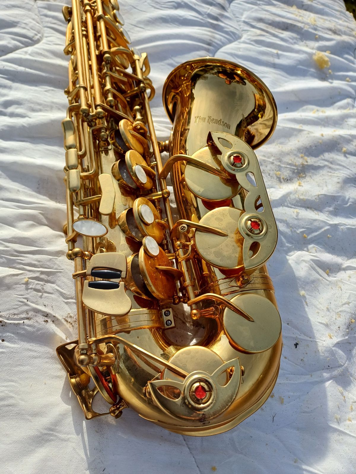 photo for sale Saxophone Tim Hendson, 1990s, Copper