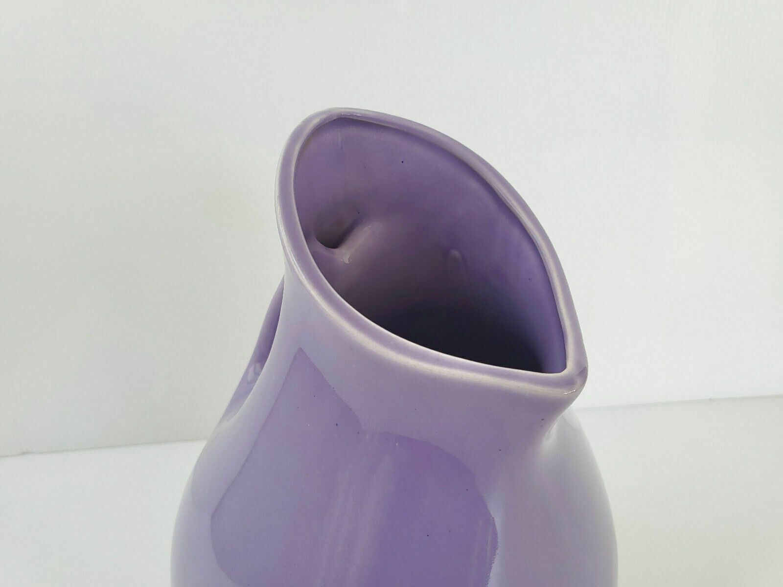 Superbe Vase Vintage 1960 Ceramique Parme Rose 60s 1960s Retro Annees 60 Signé photo 138.0