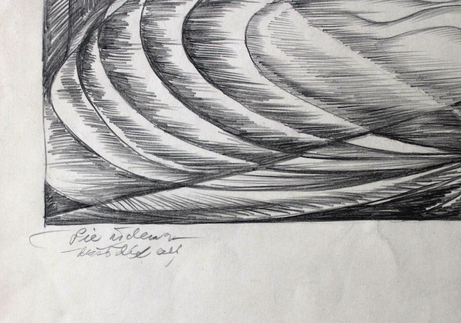 Dzidra Ezergaile Swallows By The Water. 1976, Paper, Pencil, 45. 5 X 40. 5 Cm 1976 photo Art