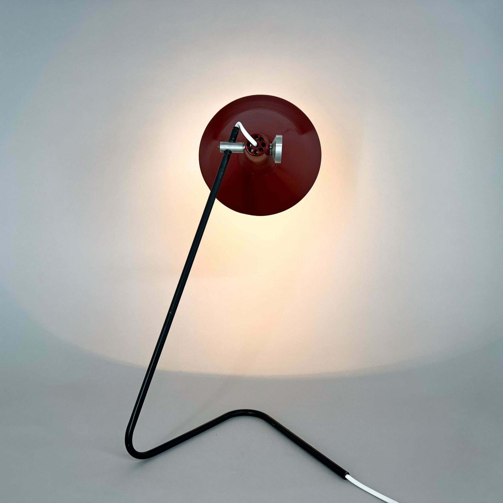 1960s Metal Table Lamp By Josef Hurka For Kovona, Type St30, Czechoslovakia photo 421.0