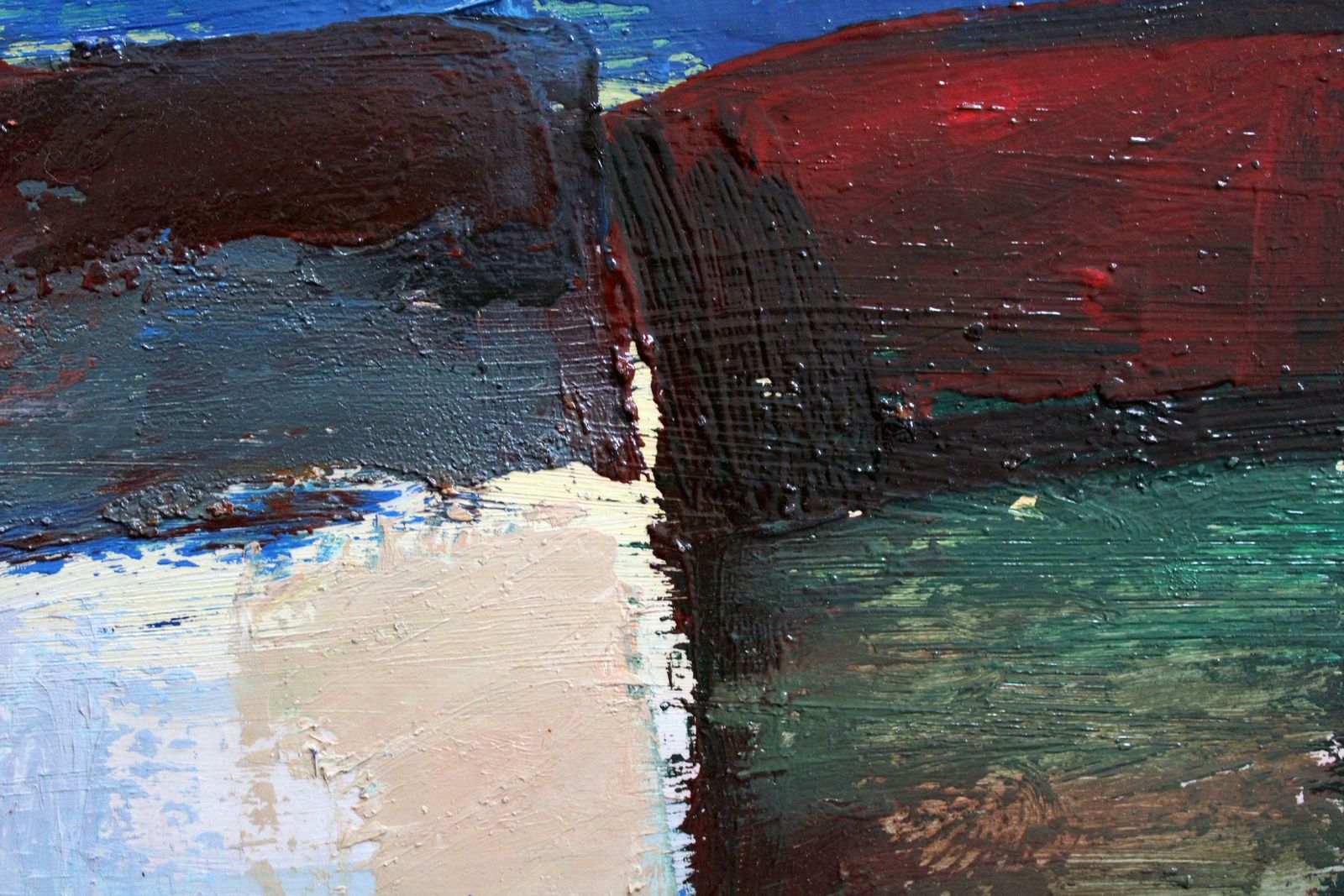 Aleksandr Rodin City Landscape. Talsi. Cardboard, Oil, 52.5x74 Cm £1,524.97 photo vintage