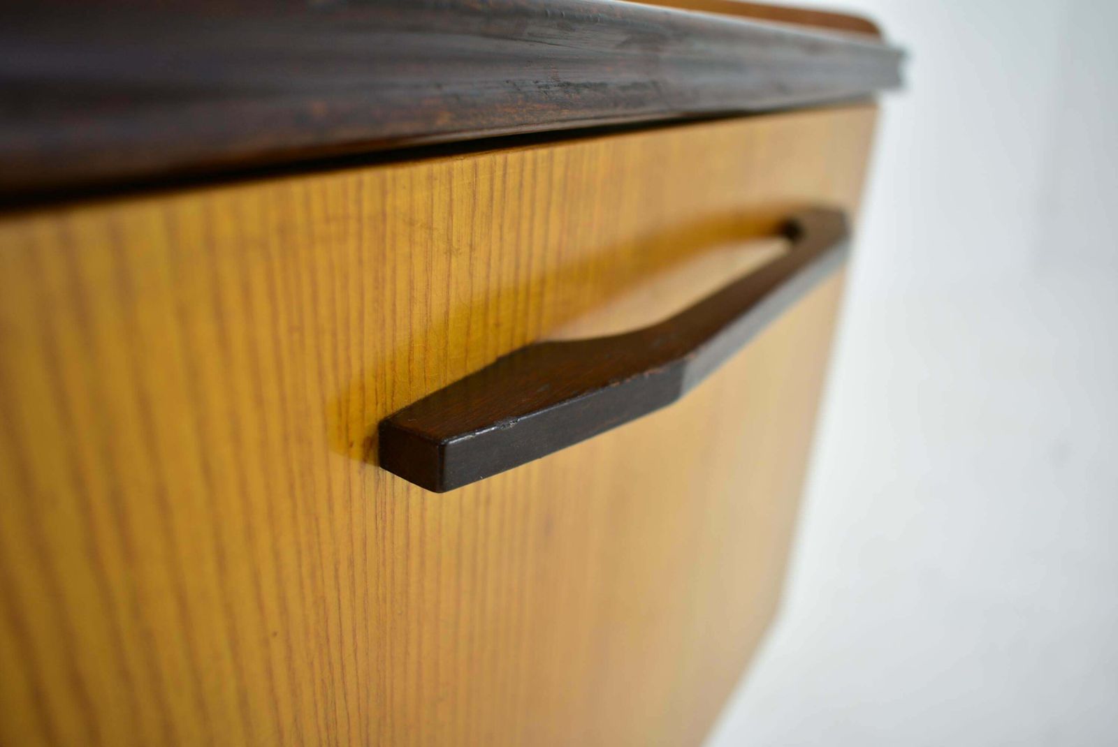 1960s Pair Of Midcentury Bedside Tables By Mojmir Požár, Czechoslovakia photo 883.0