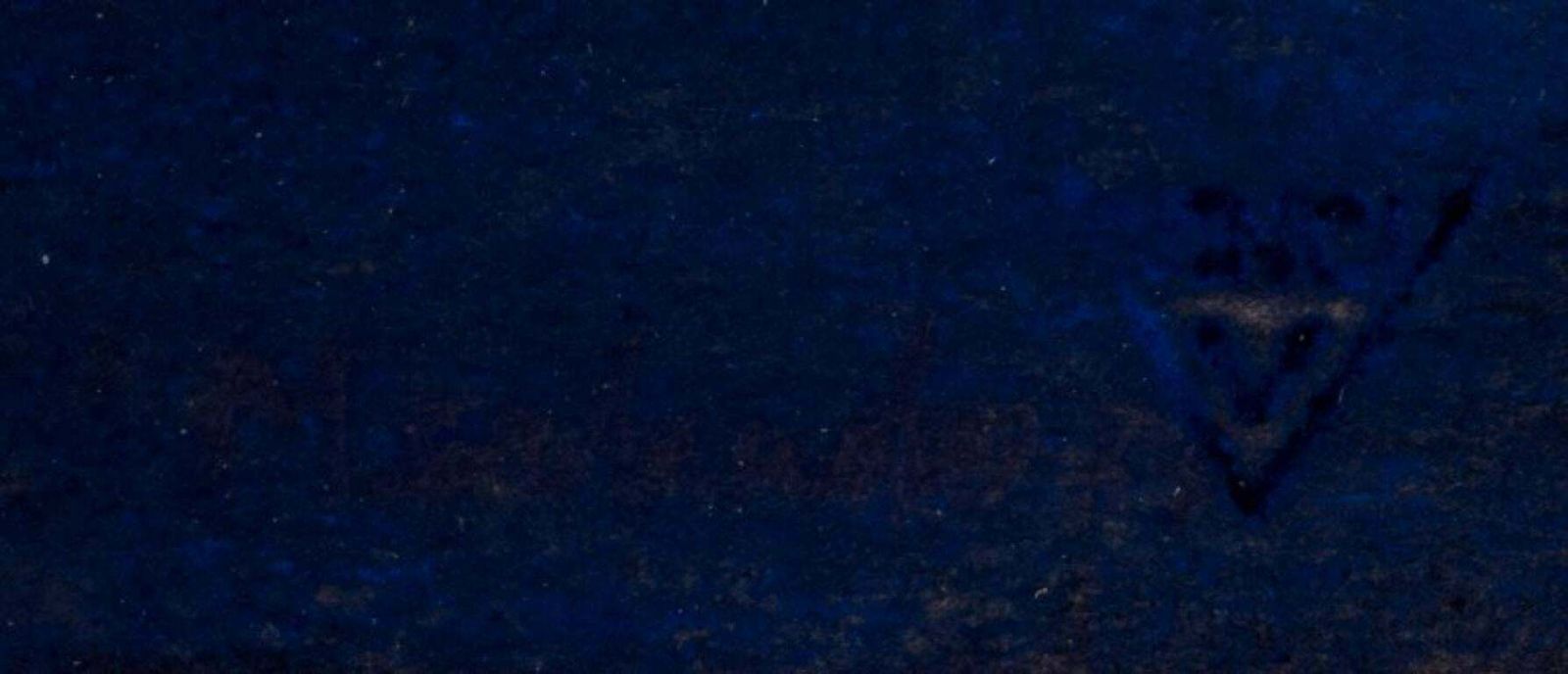 Nissim Merkado, Listed Bulgarian/French Artist. Abstract Composition. photo Art