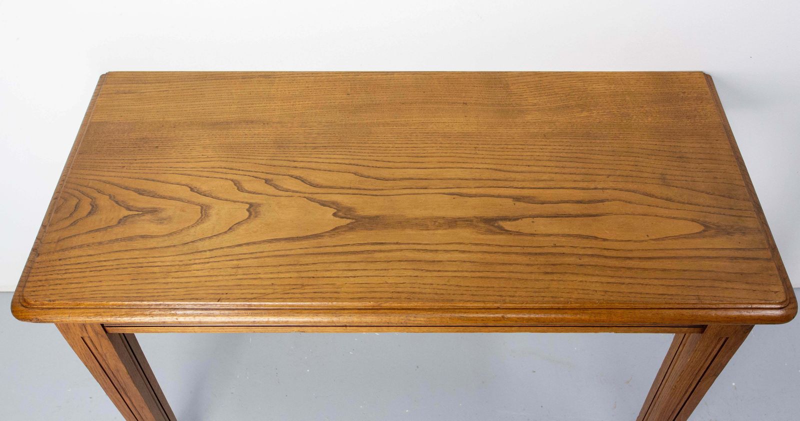 Antique French Oak Wall Mounted Console Art Deco Circa 1940 photo buy