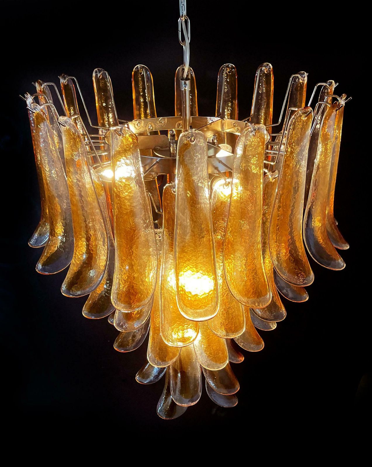 Italian Chandelier, Murano, 1990s photo for sale