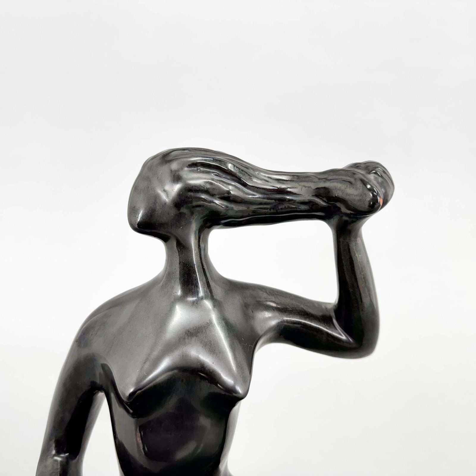 Mid Century Ceramic Sculpture By Jitka Forejtova For Keramos, Czechoslovakia photo 463.0