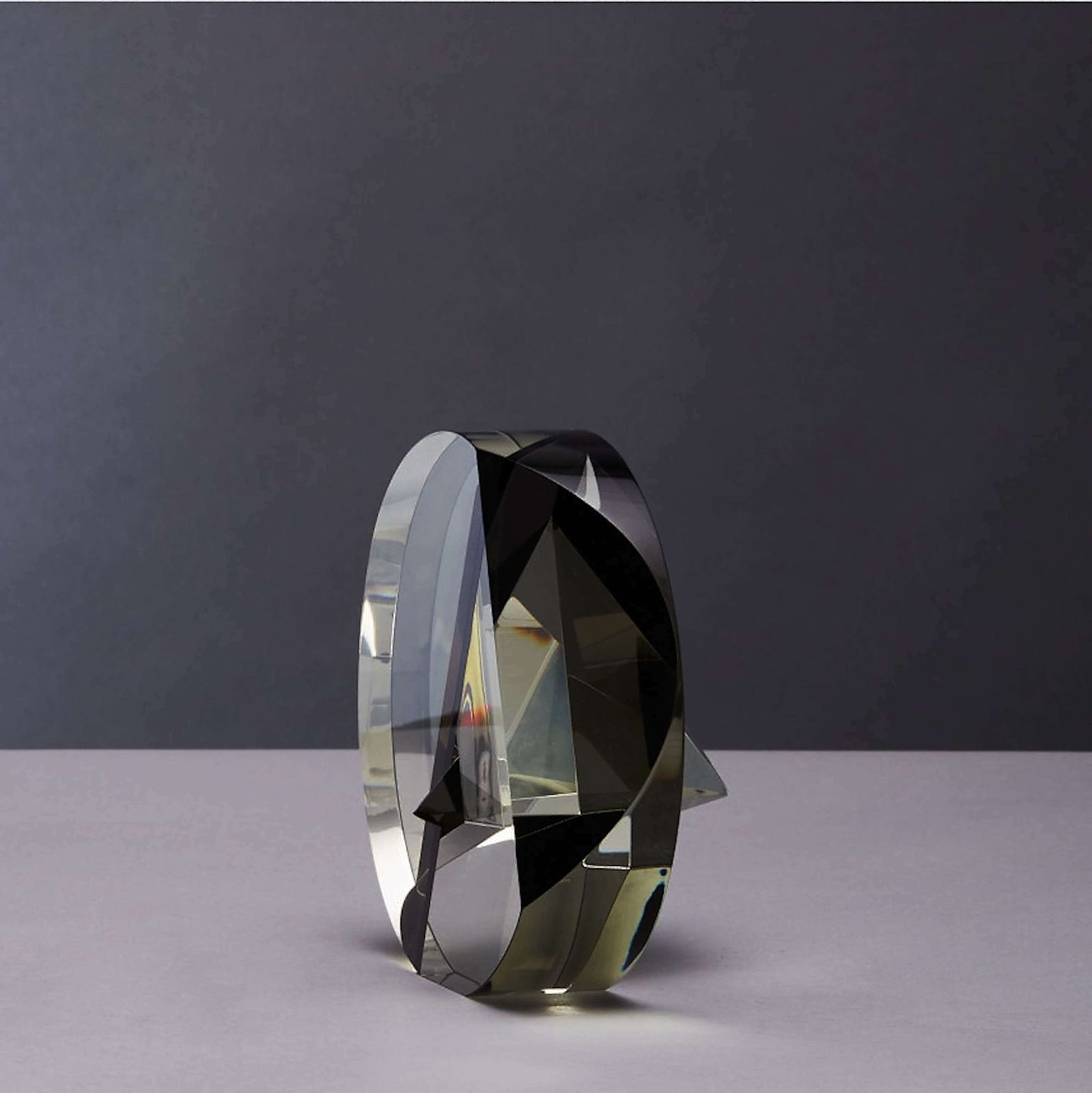 Cristal Abstract Sculpture By Czeck Vlastislav Janacek photo for sale
