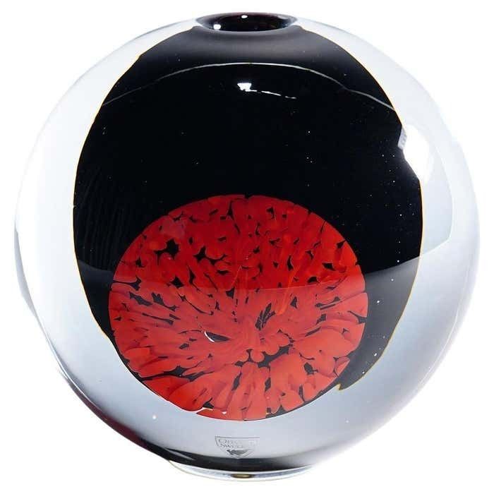 Orientes Vase By Erika Lagerbielke For Orrefors Schweden 2002