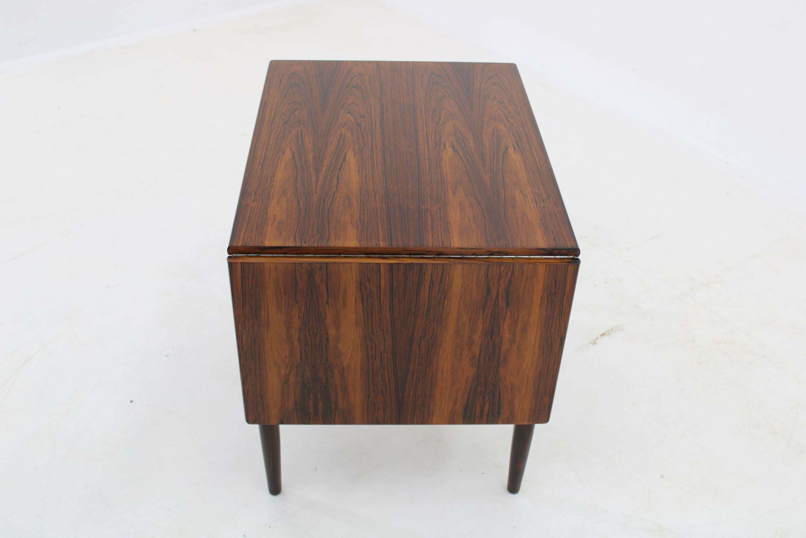 994.0 1960s Johannes Andersen Palisander Folding Sewing Table By Silkeborg, Denmark photo