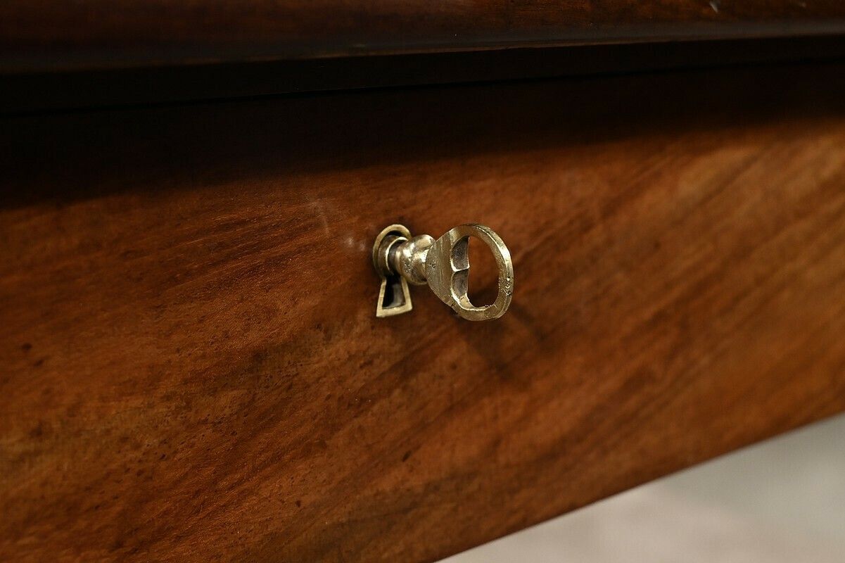 photo furniture Small Mahogany Desk, Louis Philippe Style – 19th Century
